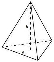 Pravidelný trojúhelníkový pyramida